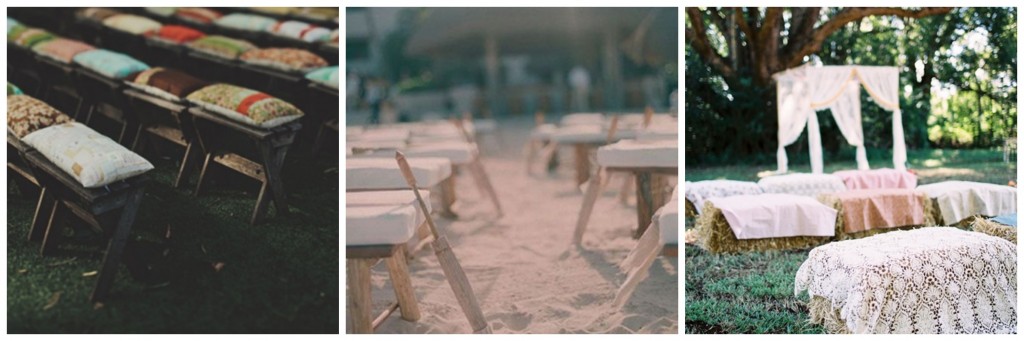 chair alternatives for wedding