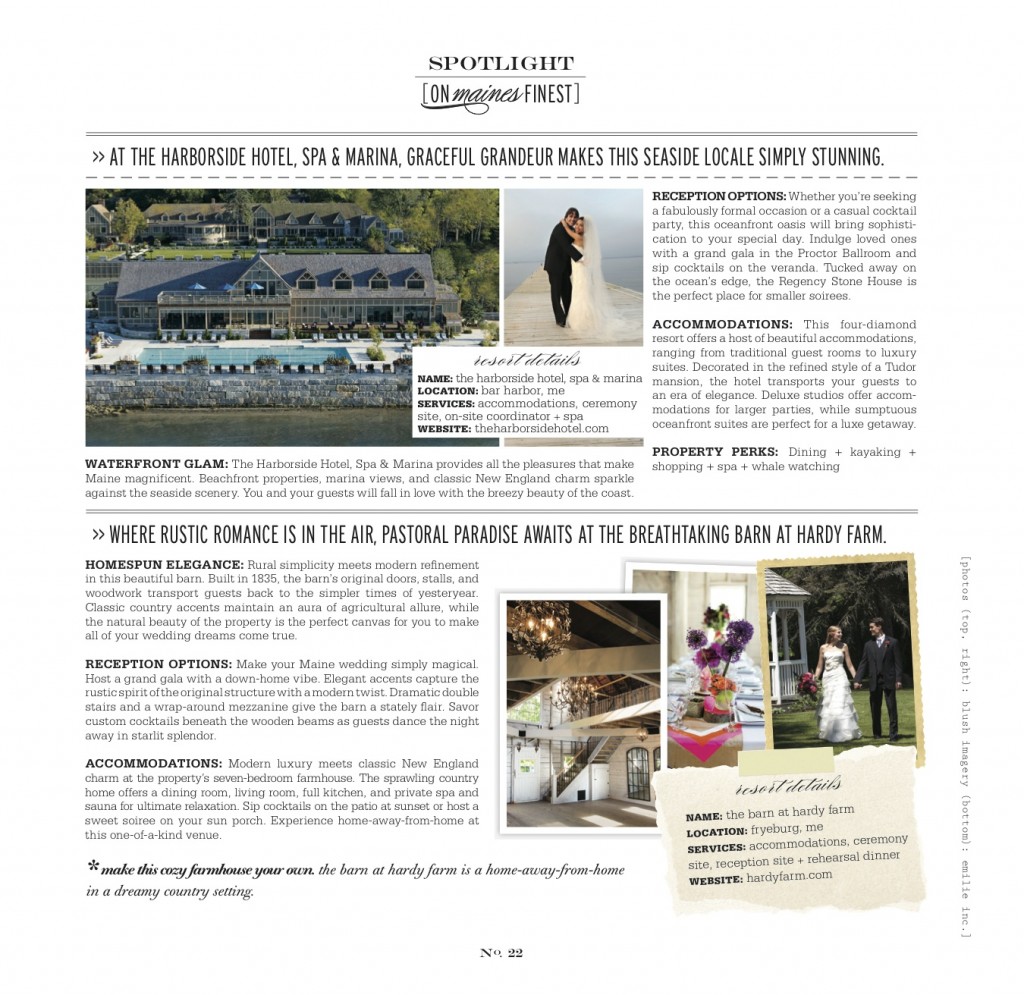 Hardy Farm Well Wed Magazine Feature