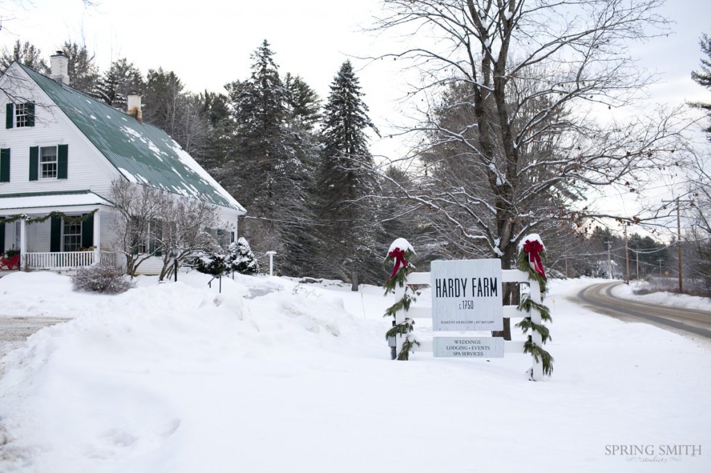 hardy farm winter wedding