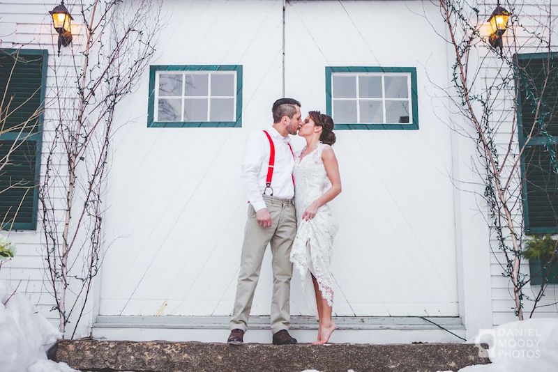 Sarah & Rocky_Hardy Farm_ME Barn wedding