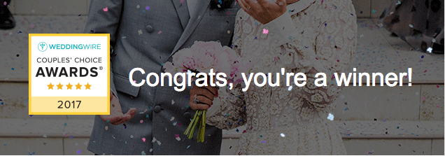 Wedding Wire 2017 Couple's Choice Awards