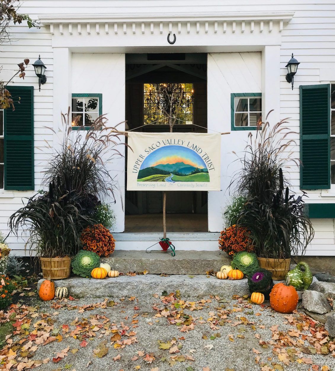 Fields on the Saco Benefit Dinner during the Fall season at Hardy Farm