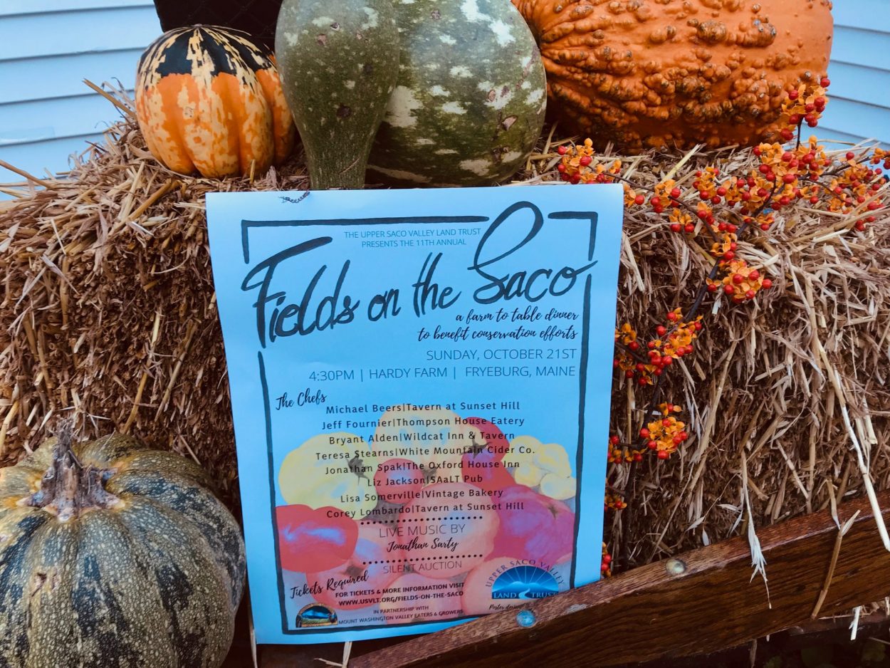 Fields on the Saco Benefit Dinner at Hardy Farm in Maine