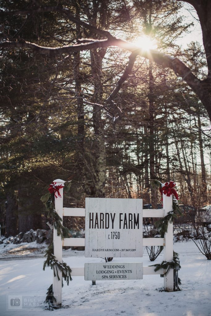 Winter Wedding at Hardy Farm